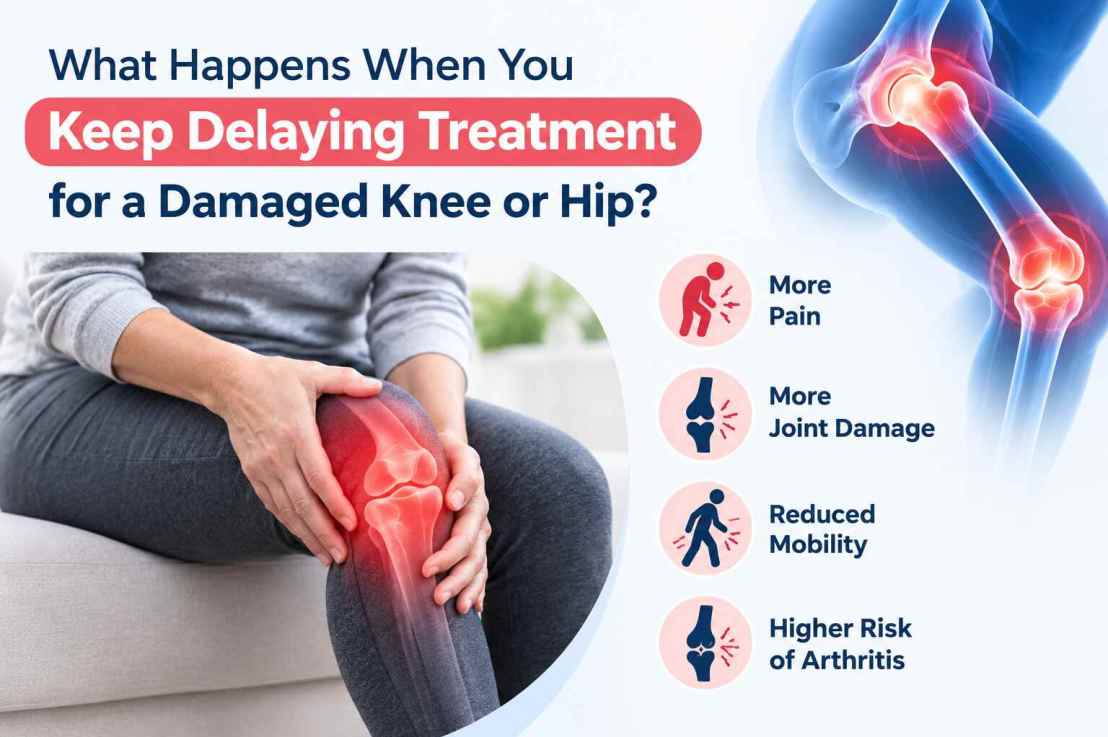 What Happens When You Keep Delaying Treatment for a Damaged Knee or&nbsp;Hip?